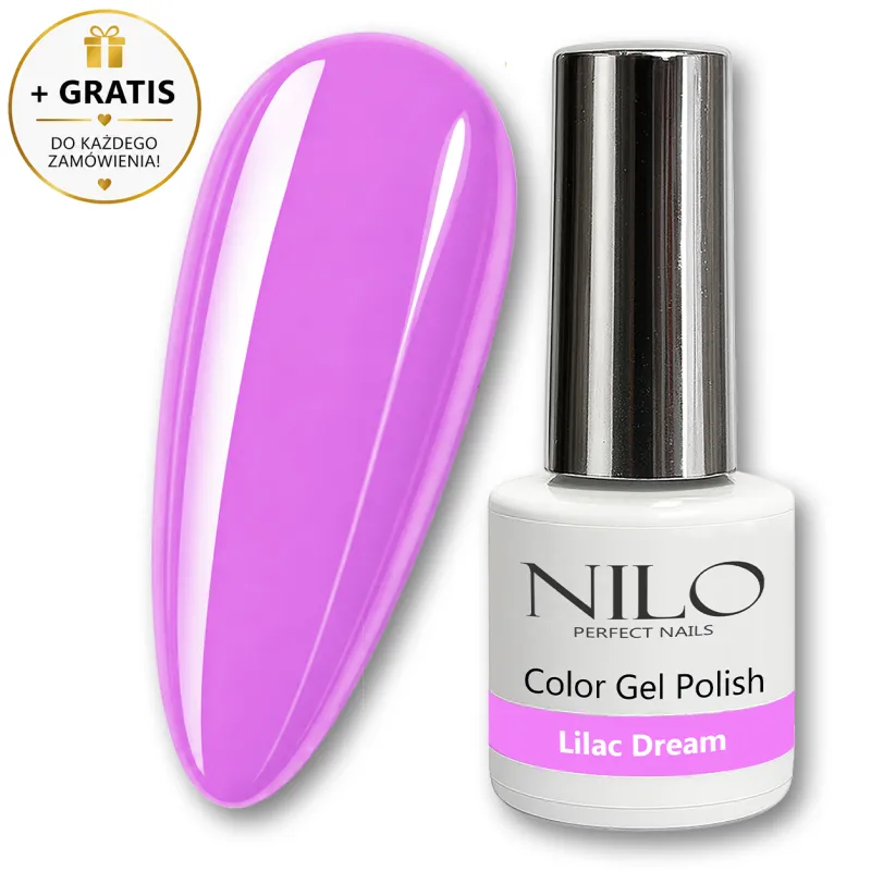 Lakier Hybrydowy Fioletowy Lilac Dream no. 301 NILO Perfect Nails 10ml